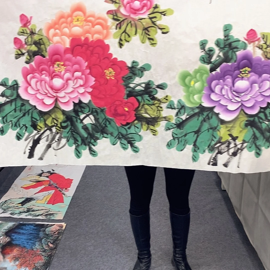 国画国画手绘作品