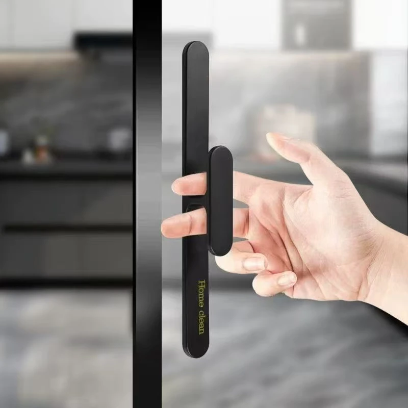 移门拉手免打孔推拉门把手玻璃移门拉手抽屉冰箱门拉手柜门手柄