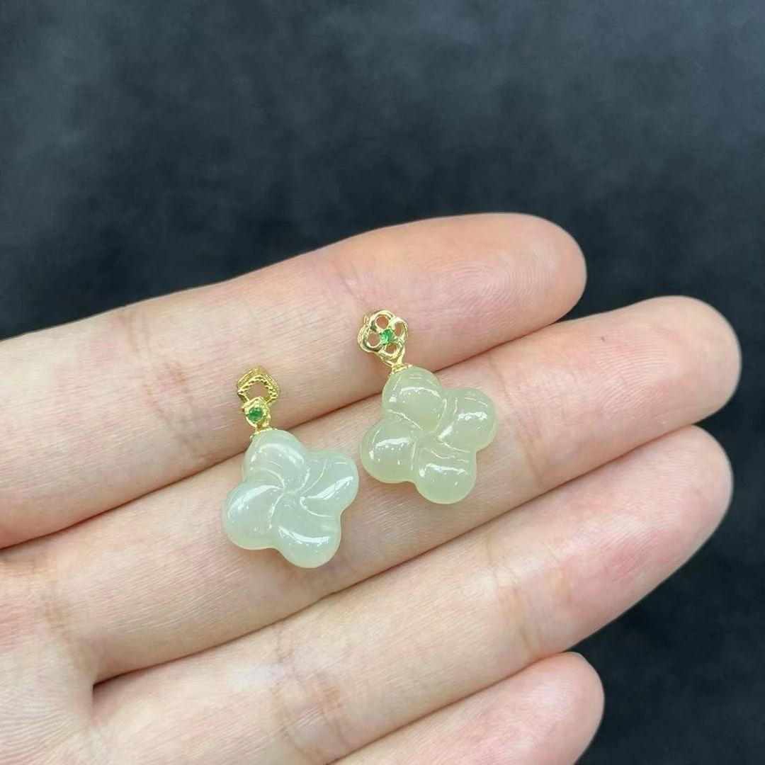 【北野珠宝】天然和田玉吊坠-B61H-178多样性发一