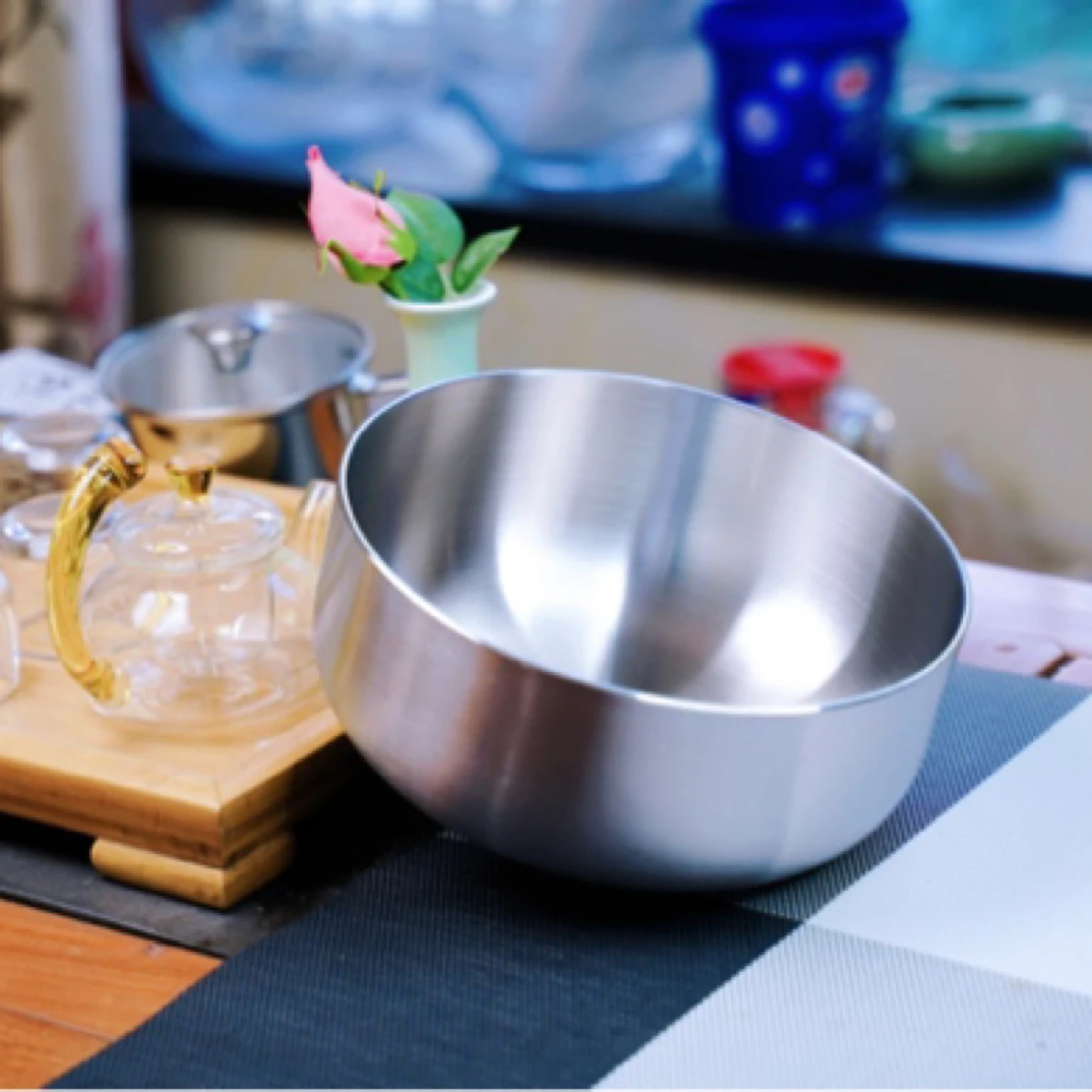 Vitasana维塔赛娜316不锈钢和面盆多用途沙拉盆拌菜火锅汤盆22/26