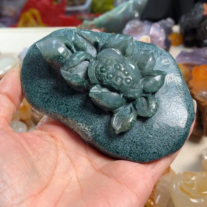 玛瑙/玉髓未镶嵌吊坠(不含链)