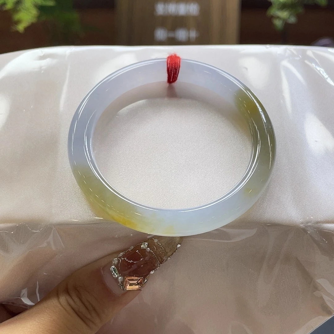 翡翠未镶嵌手镯14号