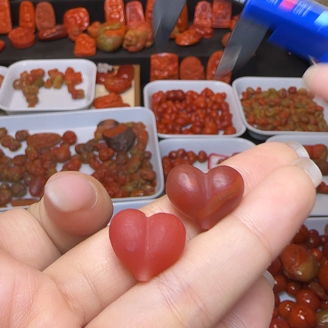 南红玛瑙未镶嵌吊坠(不含链)