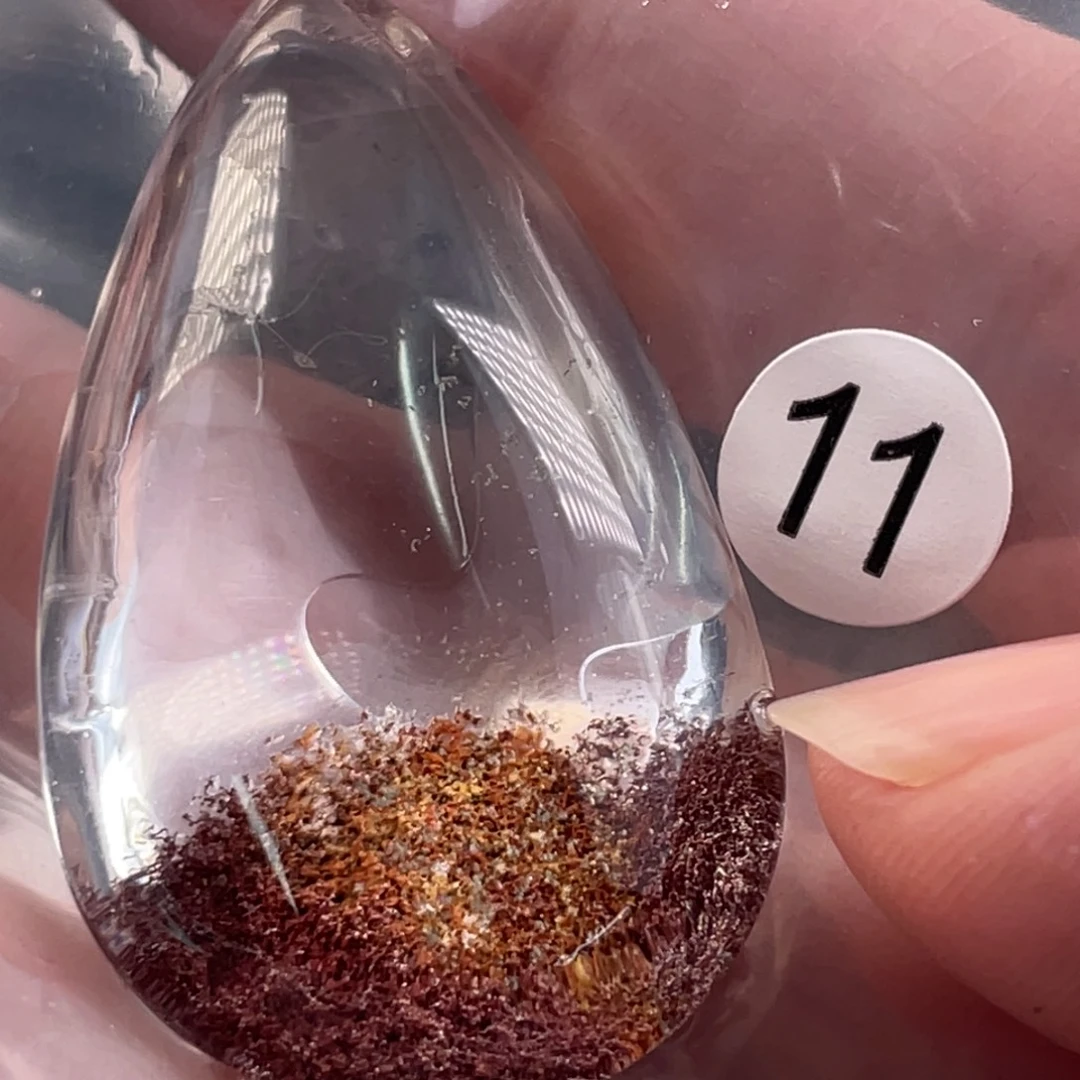 未镶嵌水晶颈饰天然水晶幽灵吊坠