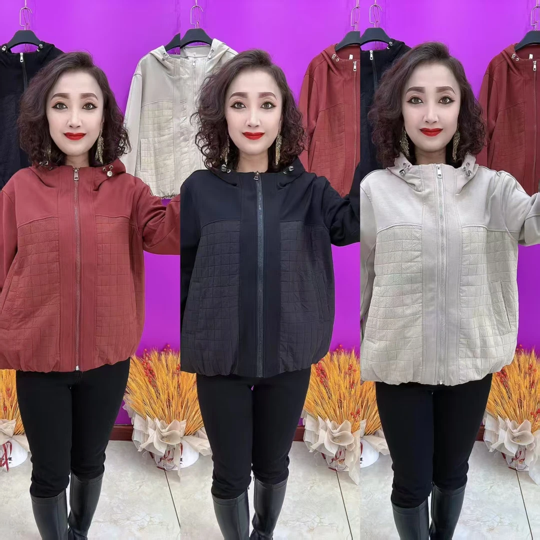 XU芃美871新款带帽外套三色