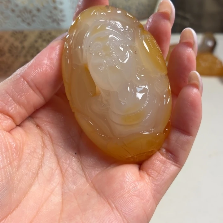 玛瑙/玉髓未镶嵌吊坠(不含链)