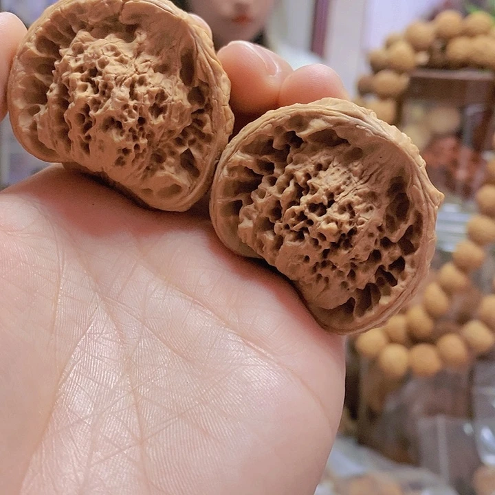 【闪购商品】文玩核桃把件44蛇头