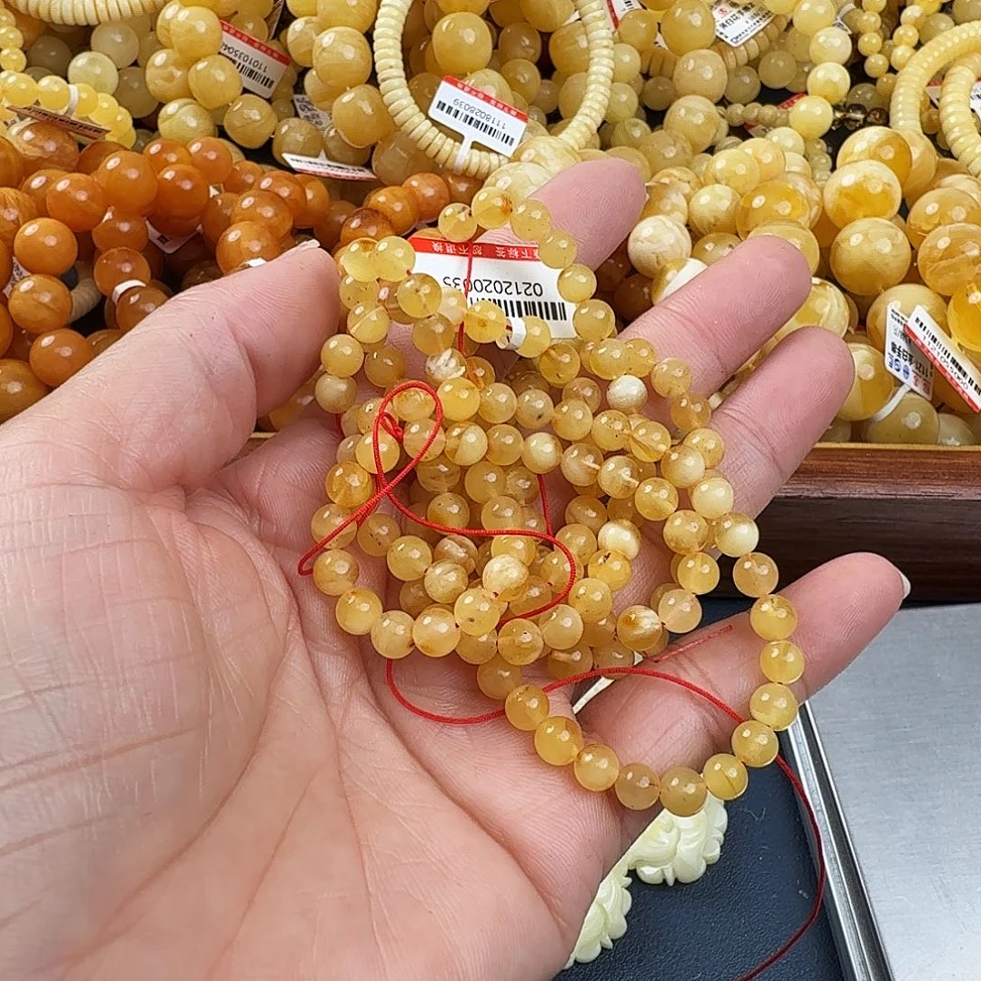 琥珀未镶嵌珠宝奇石