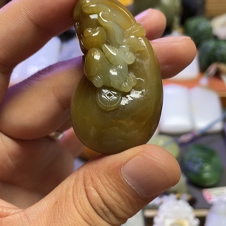 手链未镶嵌和田玉（糖玉）