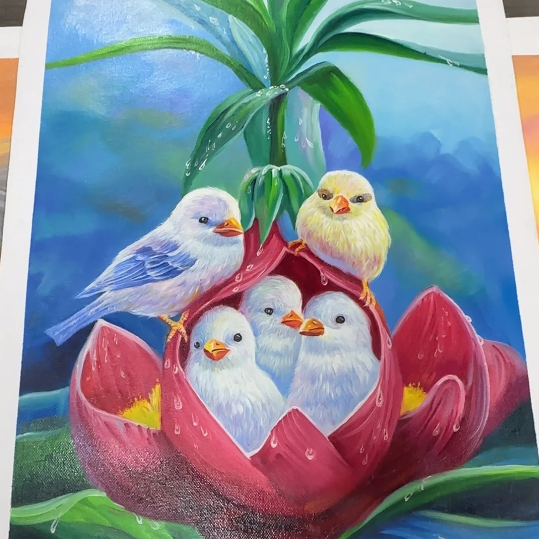 油画你在我心里是个什么