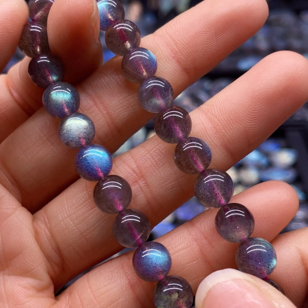 长石手链未镶嵌8左右