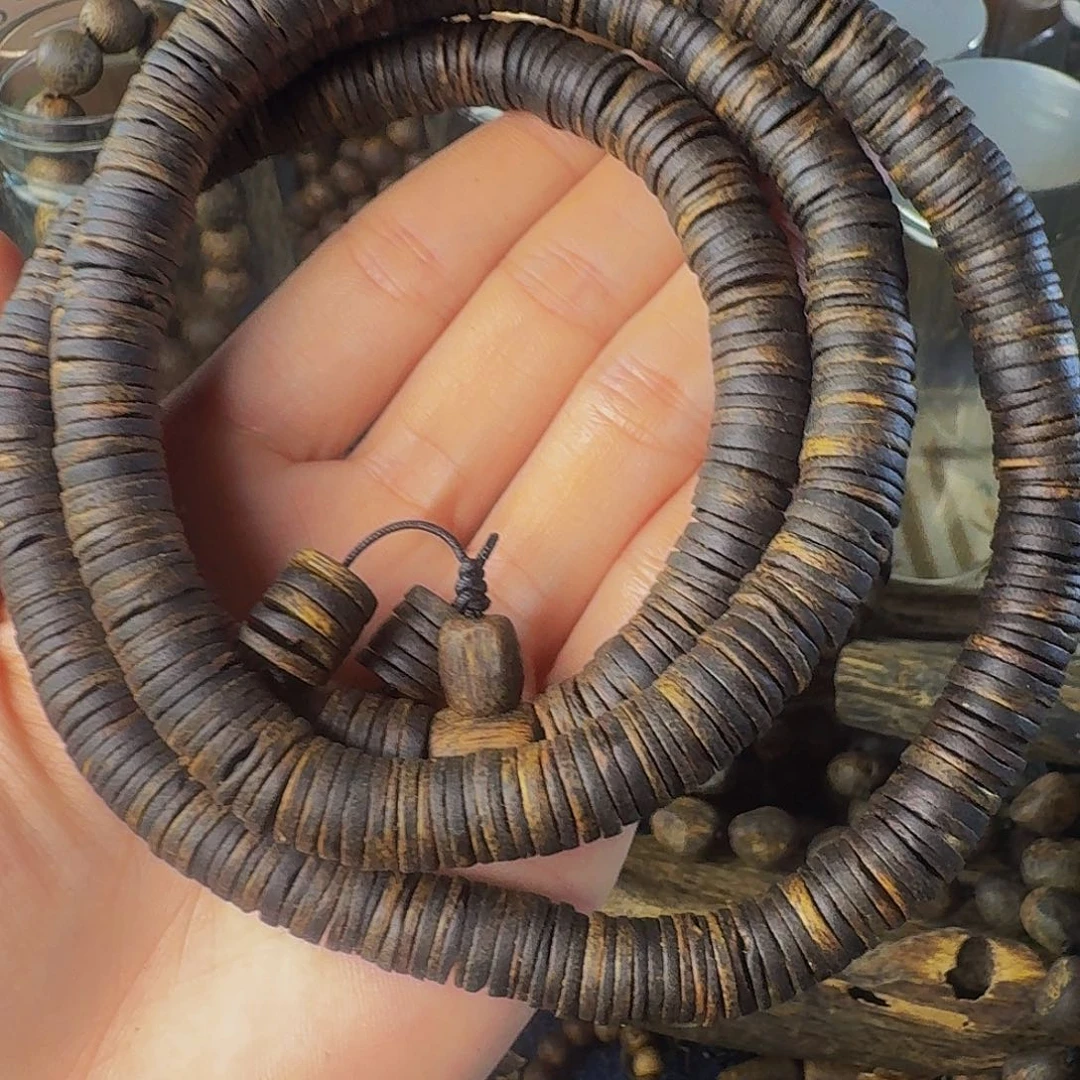 手串沉香沉水虫漏1:0-62克