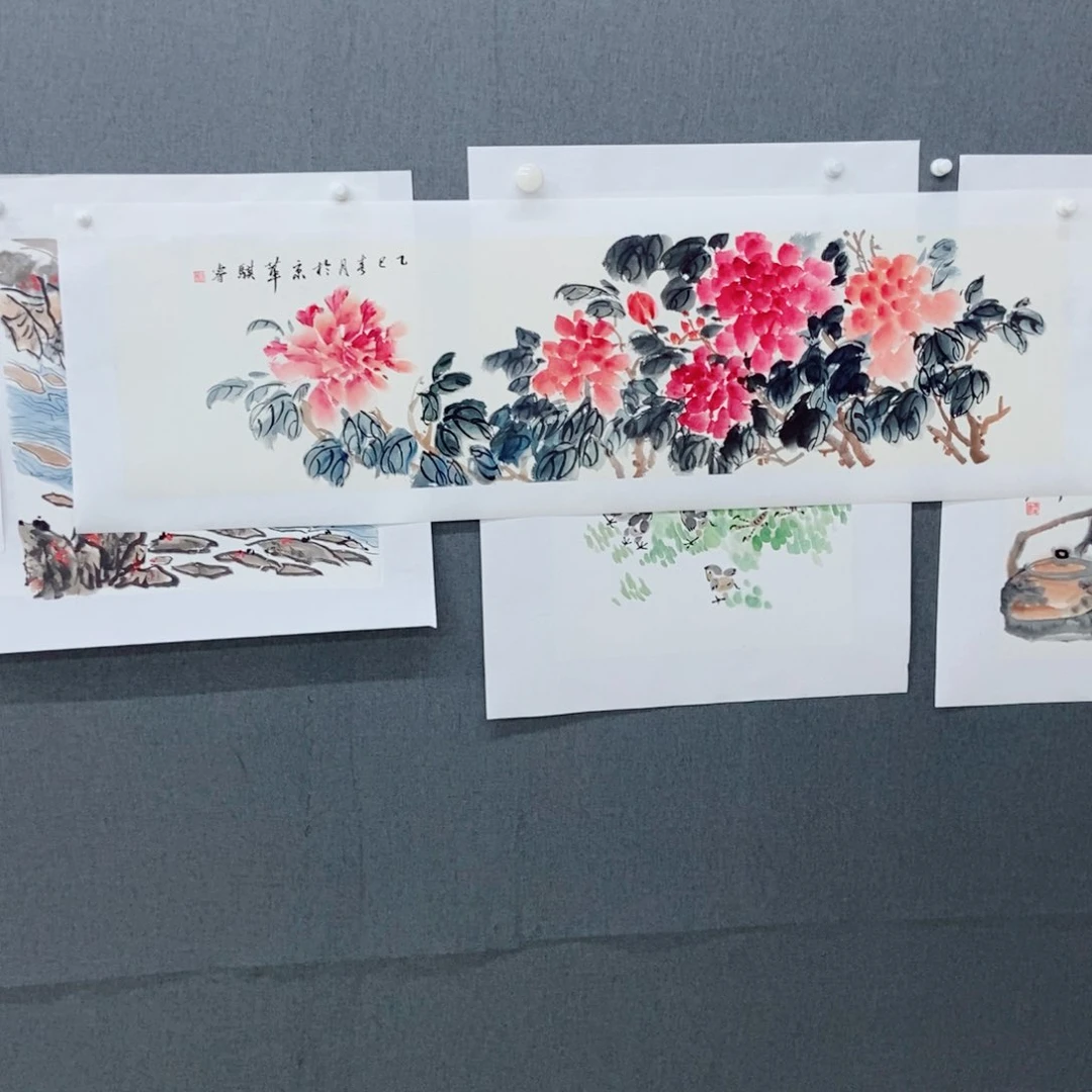 青***草国画手写手绘国画70