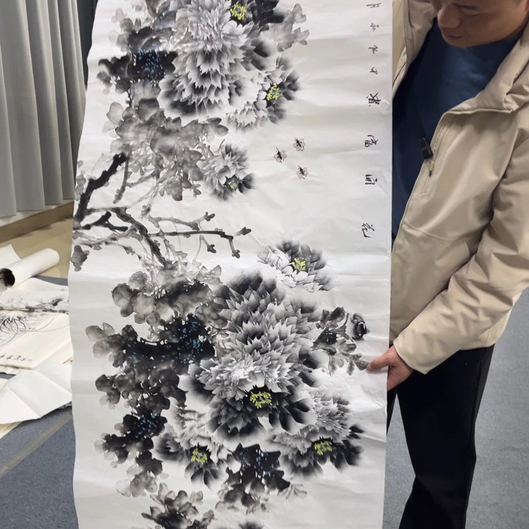 国画手绘画作品和绘画