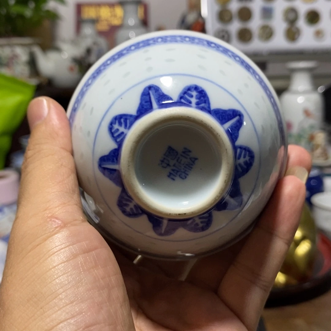 夜***河摆件素玲珑茶碗一只