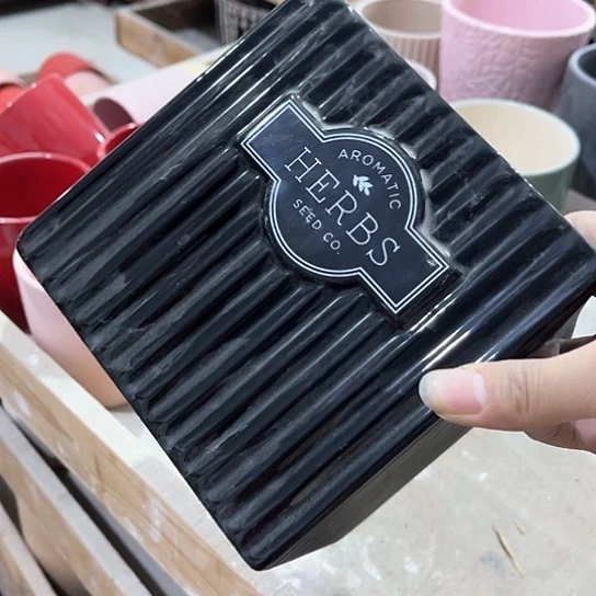 多肉绿植陶瓷花盆9.9包邮