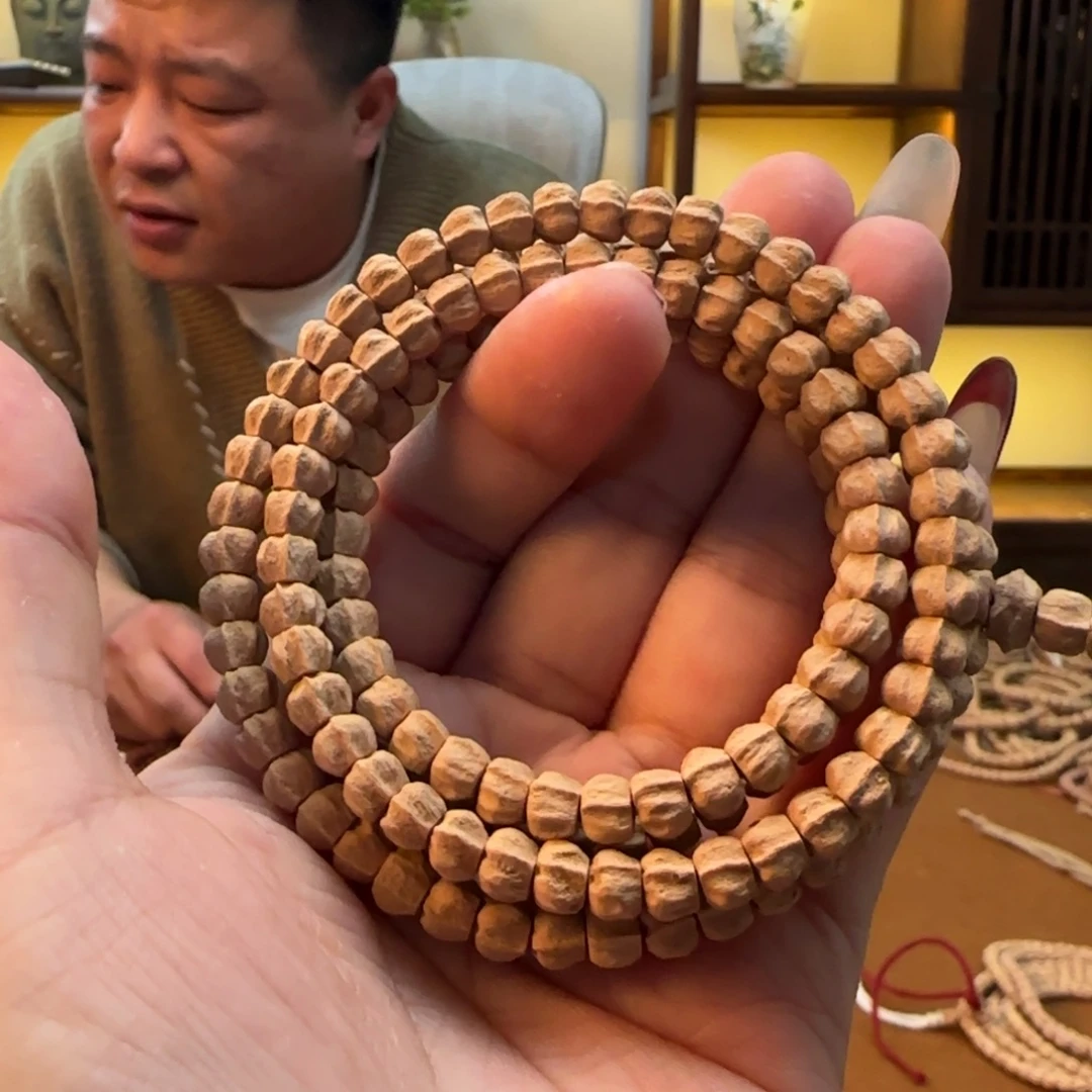 梦***唐柏香籽/百香籽手串莲花刀锋6