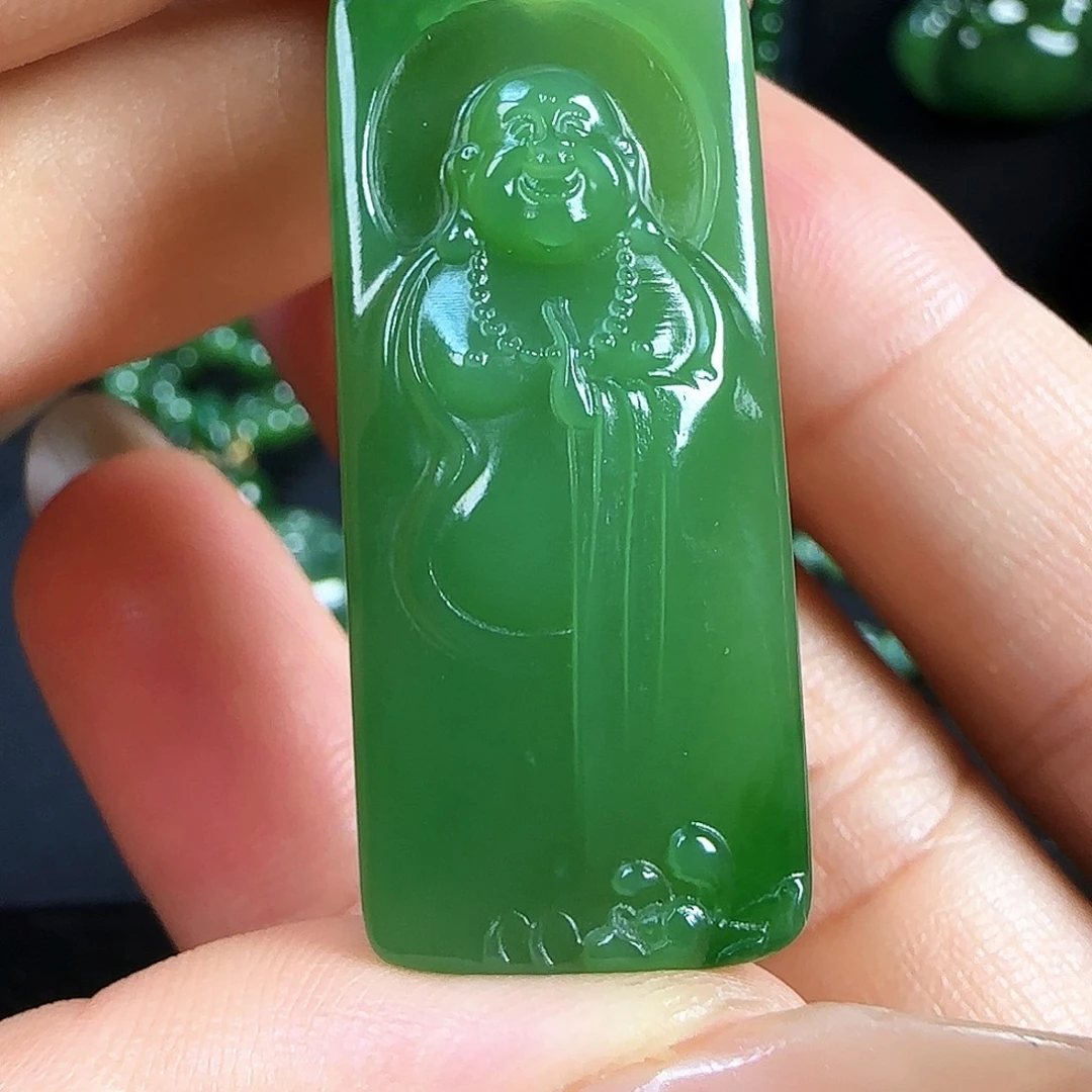 和田玉（碧玉）未镶嵌颈饰