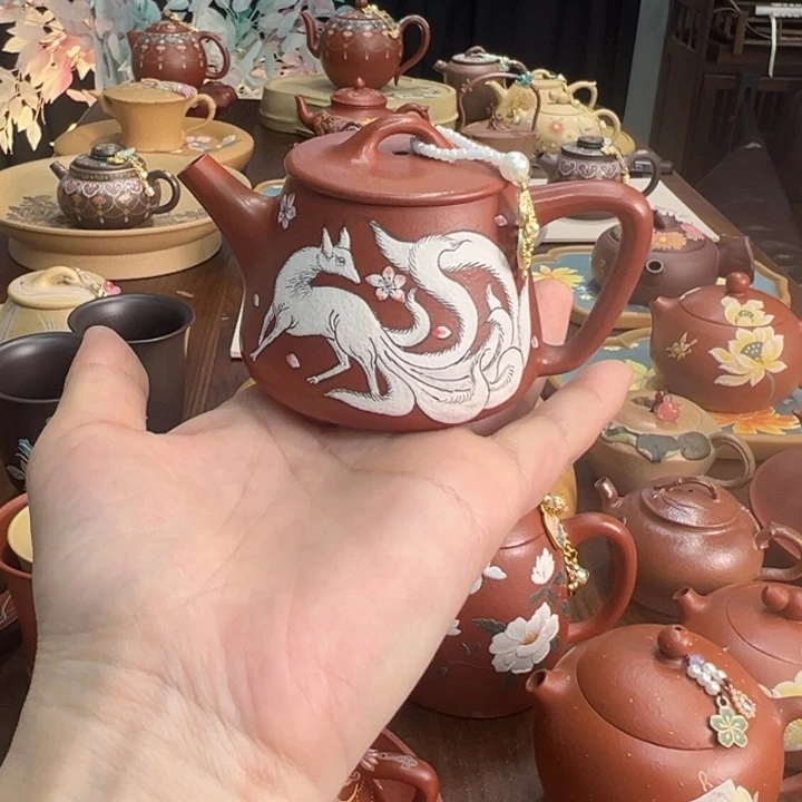 茶壶紫砂紫砂的手工制作工艺也