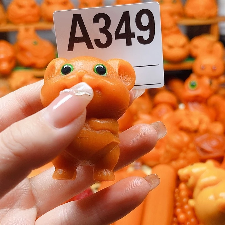 香榧木小老鼠竹根雕