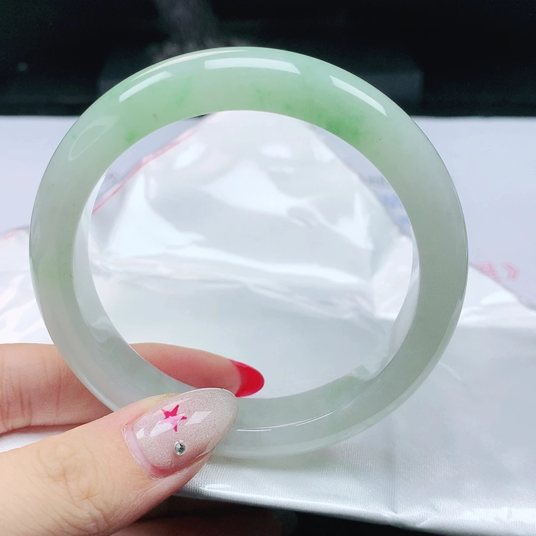 翡翠手镯未镶嵌翡翠58.7