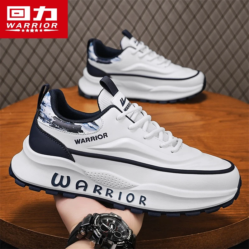 回力男鞋冬季2025新款软底运动跑步鞋子男士百搭厚底休闲小白潮鞋