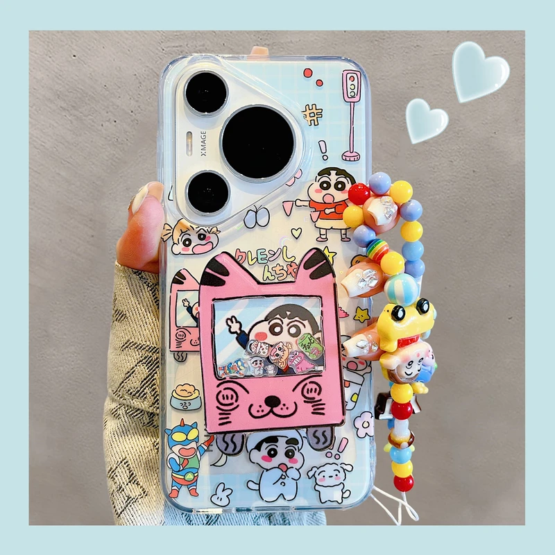 适用华为pura70pro+手机壳70Ultra可爱卡通游戏机小新mate70pro