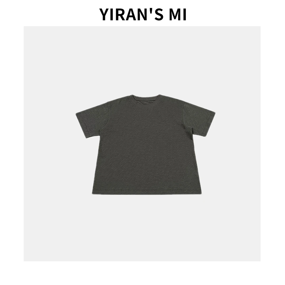 [KK] 平平无奇T 纯棉休闲圆领短袖T恤 YLM001081