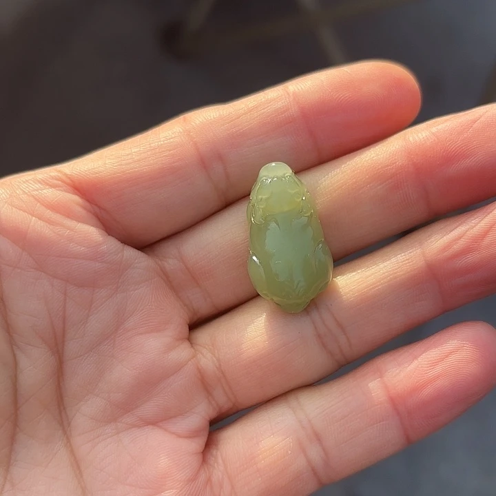 吊坠(不含链)未镶嵌和田玉