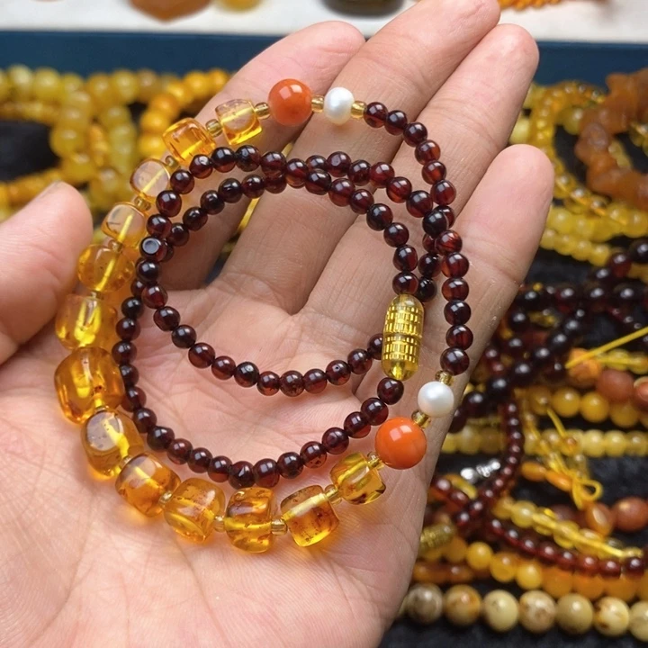 【闪购商品】琥珀珠宝奇石未镶嵌小***?