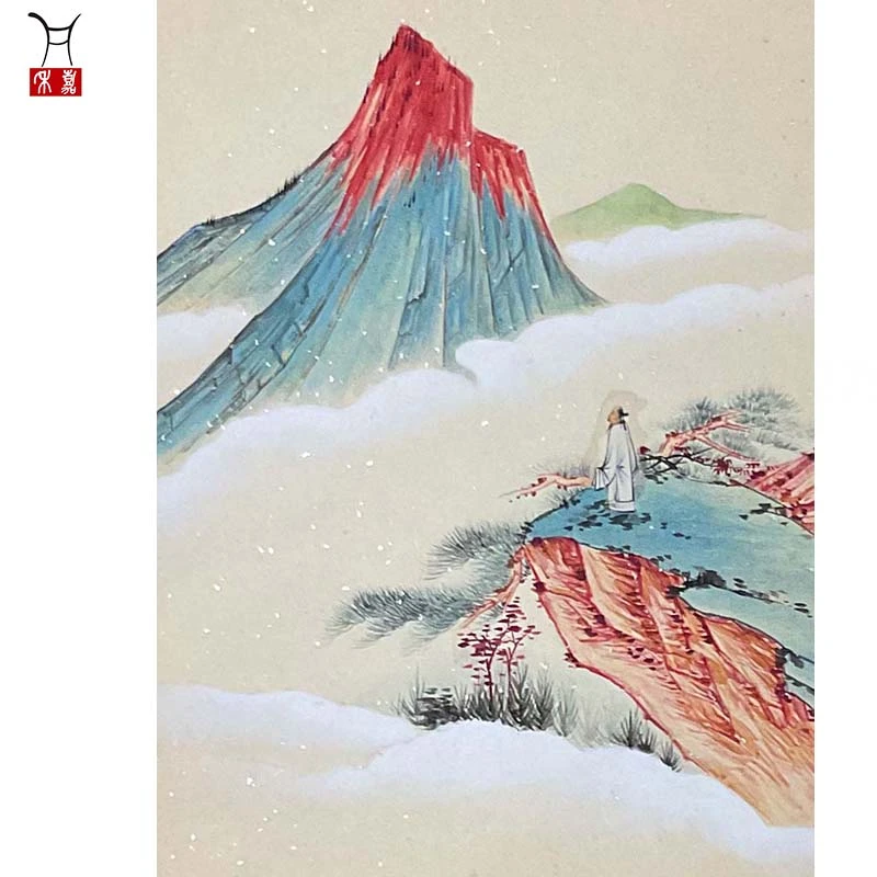 P1029山水相框27x24/0.6平尺