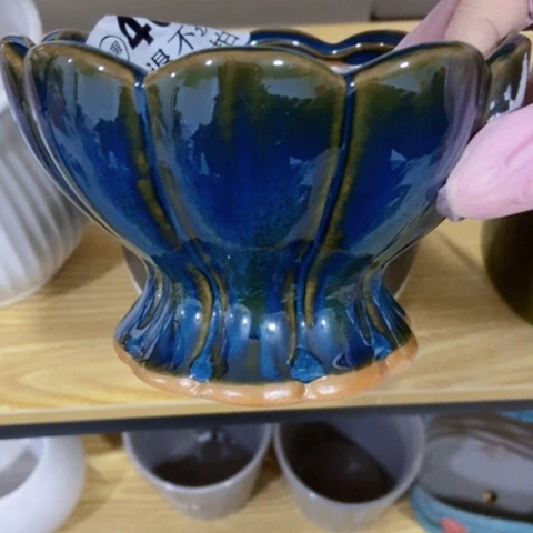 红陶陶瓷多肉花盆