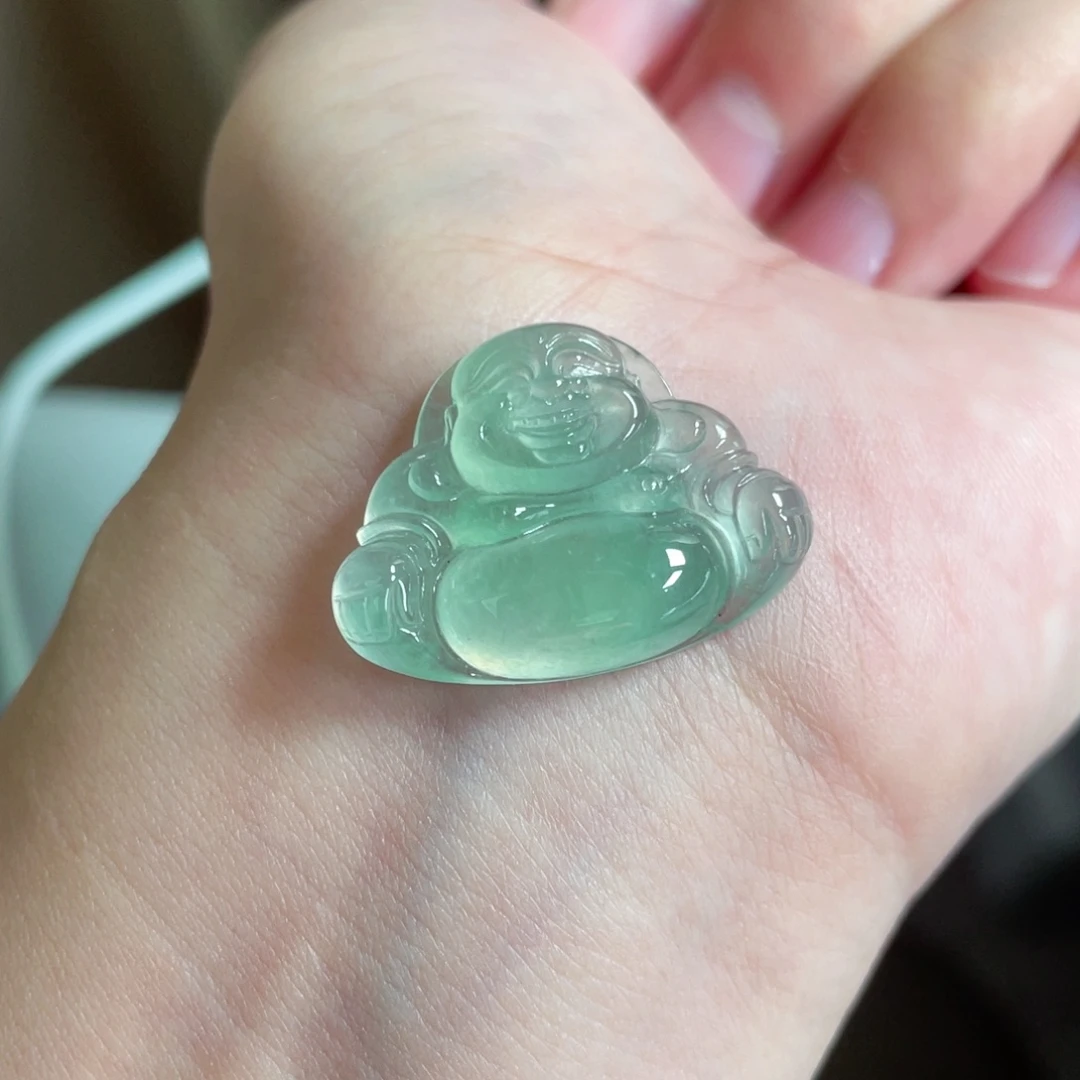 颈饰未镶嵌翡翠佛公