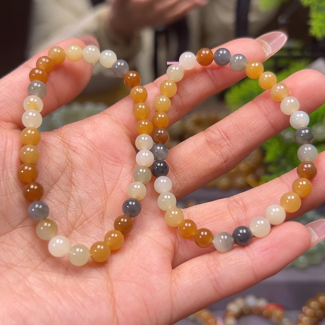 和田玉未镶嵌手串多样性发货，拍一发一