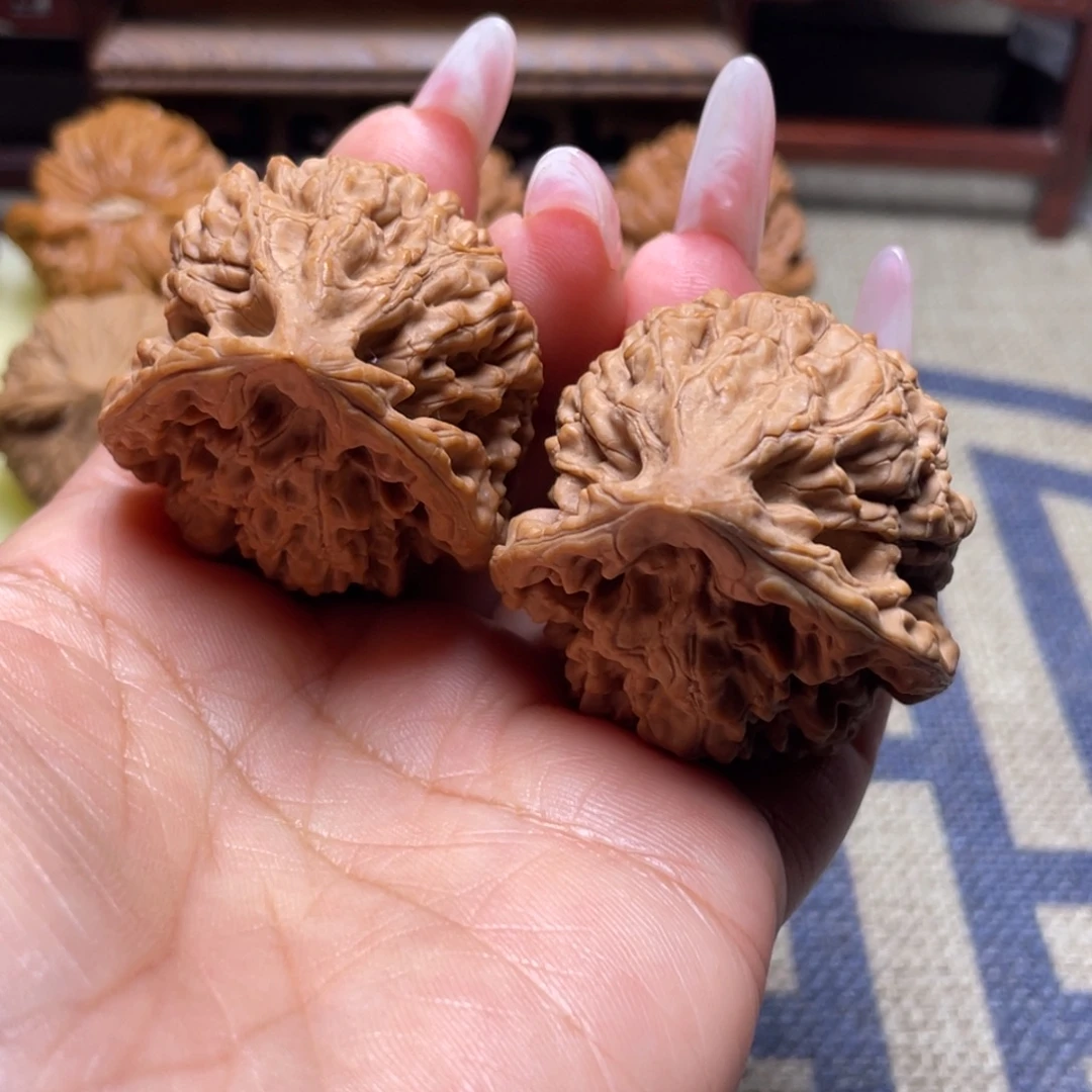 烟***散文玩核桃吊坠官帽异形文玩