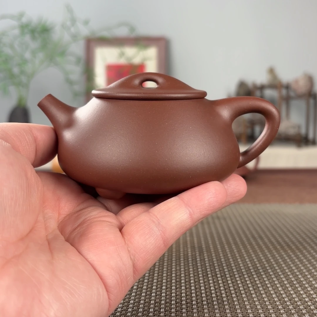 紫砂茶壶黄龙山原矿紫砂壶230