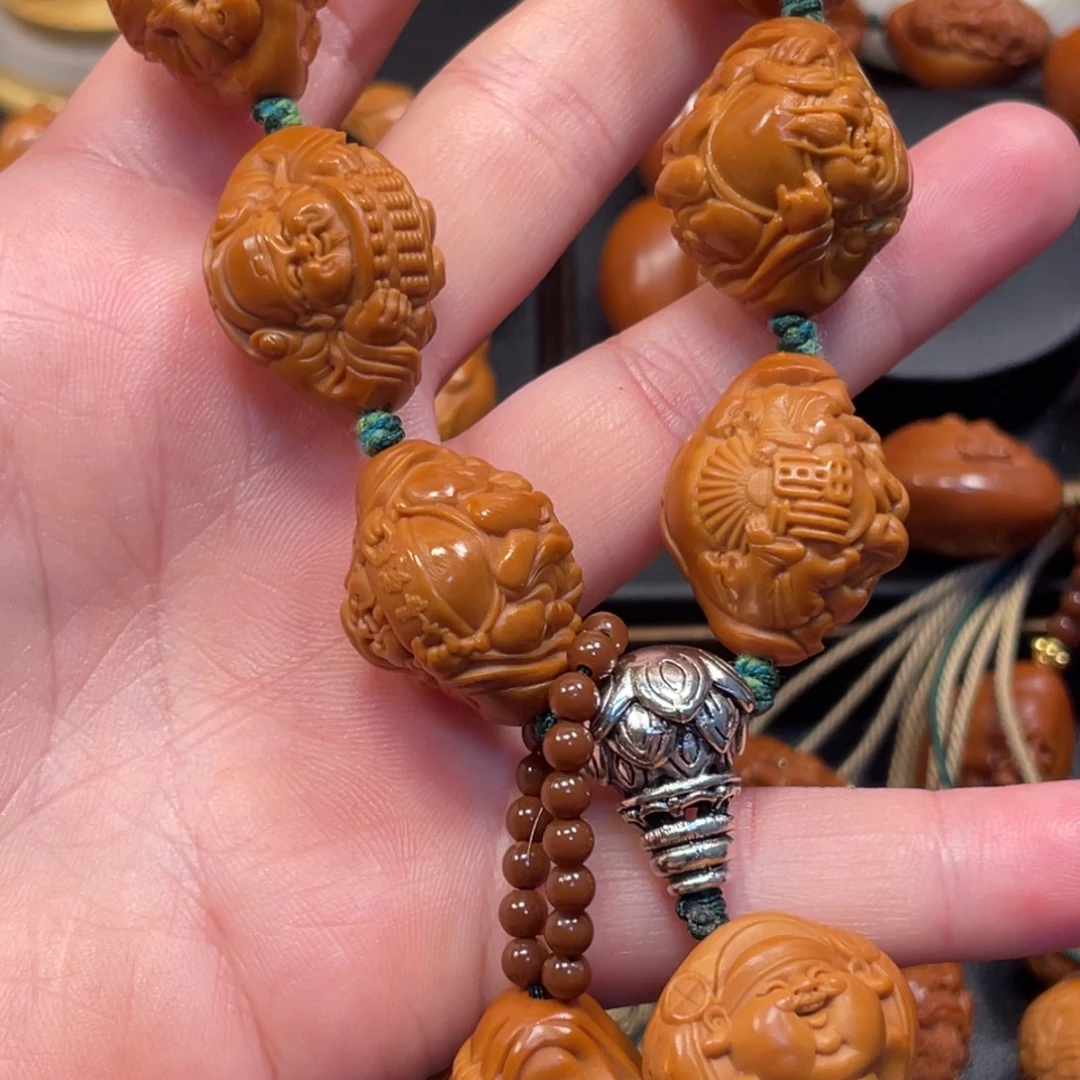 橄榄核手串/手链横财神