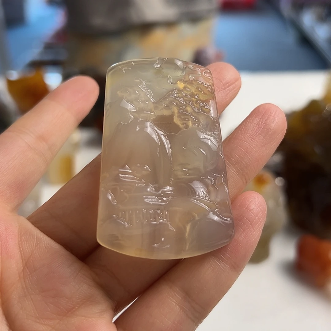 玛瑙/玉髓未镶嵌颈饰
