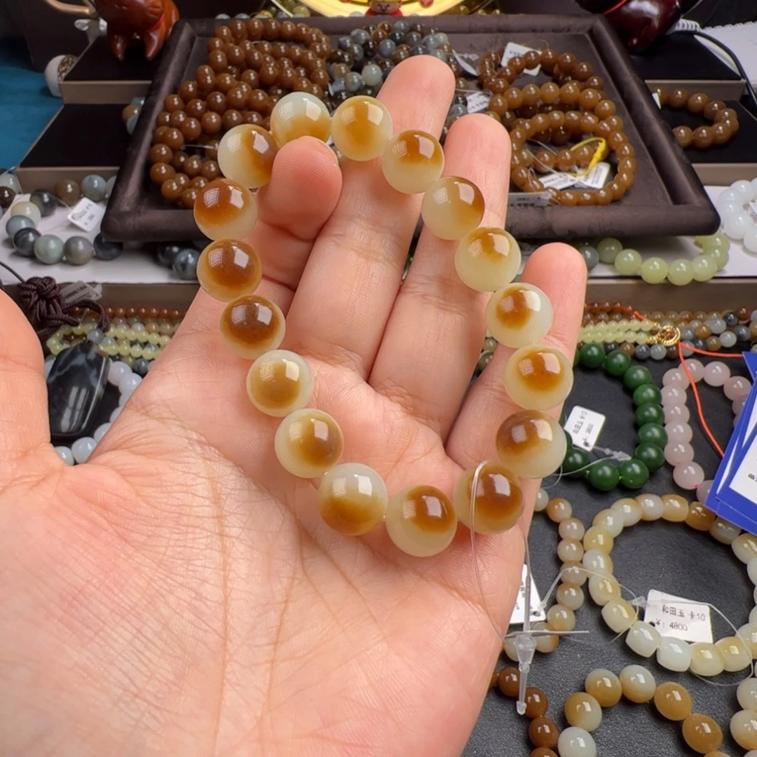 和田玉手链未镶嵌余*宏