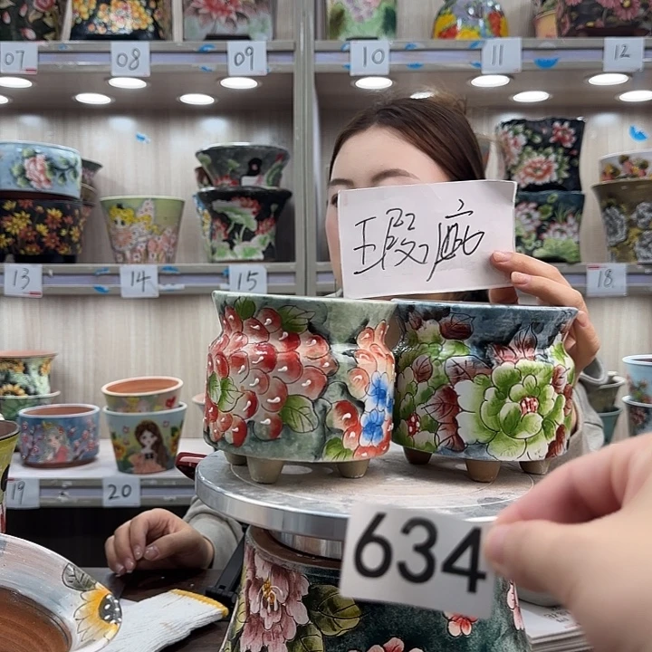 紫砂花盆瑕疵瑕疵634