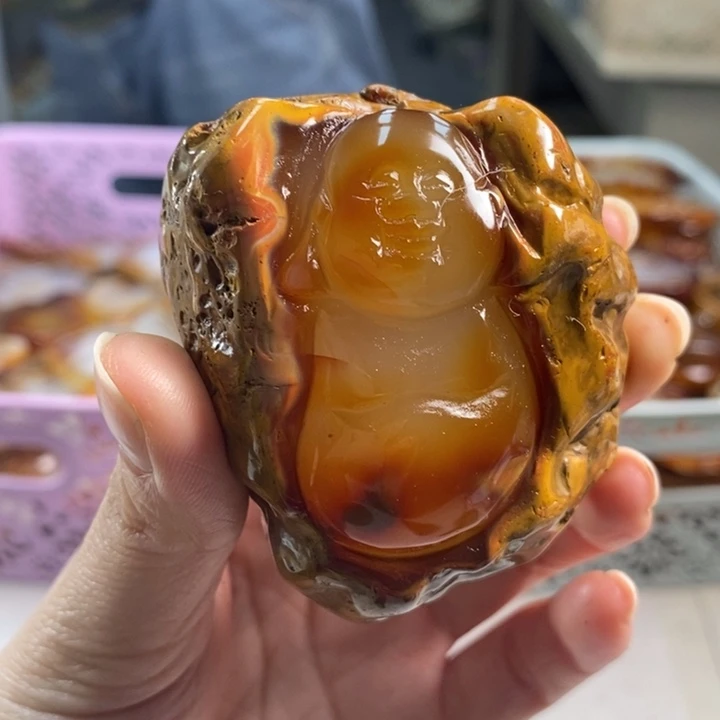 玛瑙/玉髓吊坠(不含链)未镶嵌