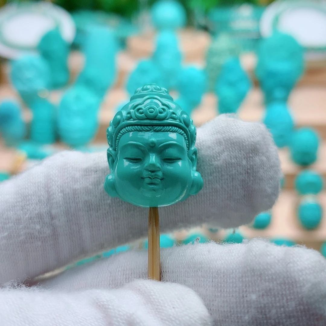 绿松石未镶嵌配饰