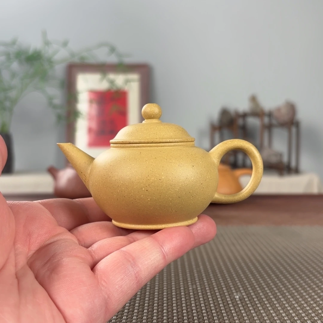 ****茶壶紫砂黄龙山原矿紫砂壶110