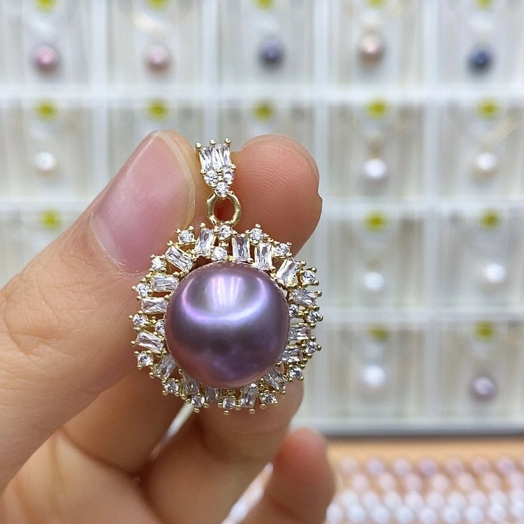 淡水珍珠吊坠(赠链)未镶嵌