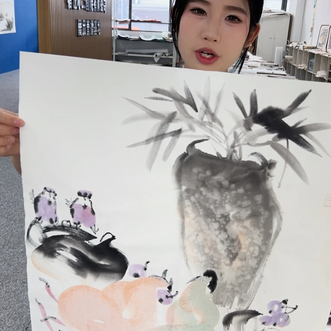 国画国画作品纯手绘