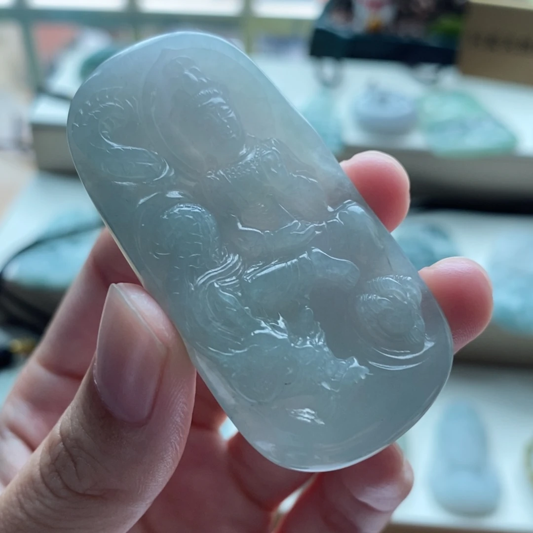 【闪购商品】颈饰未镶嵌翡翠天然缅甸A货翡翠