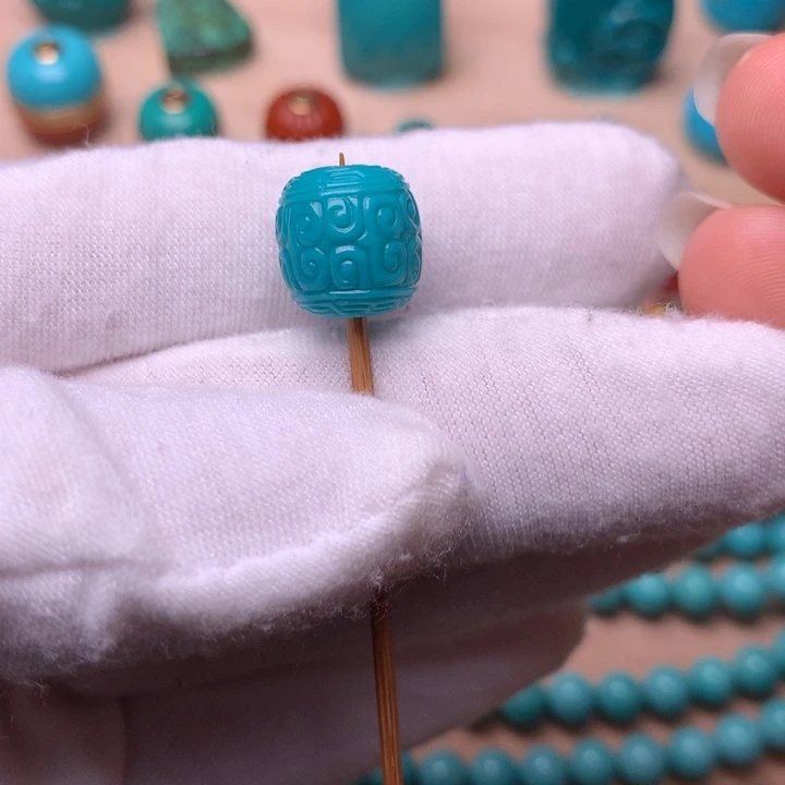 绿松石回纹10.7未镶嵌