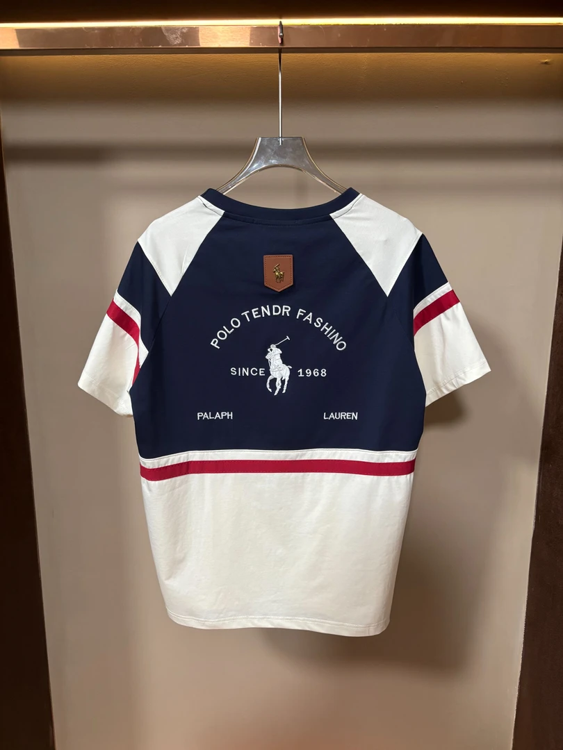 男士夏季新款轻奢休闲百搭修身时尚半袖K376