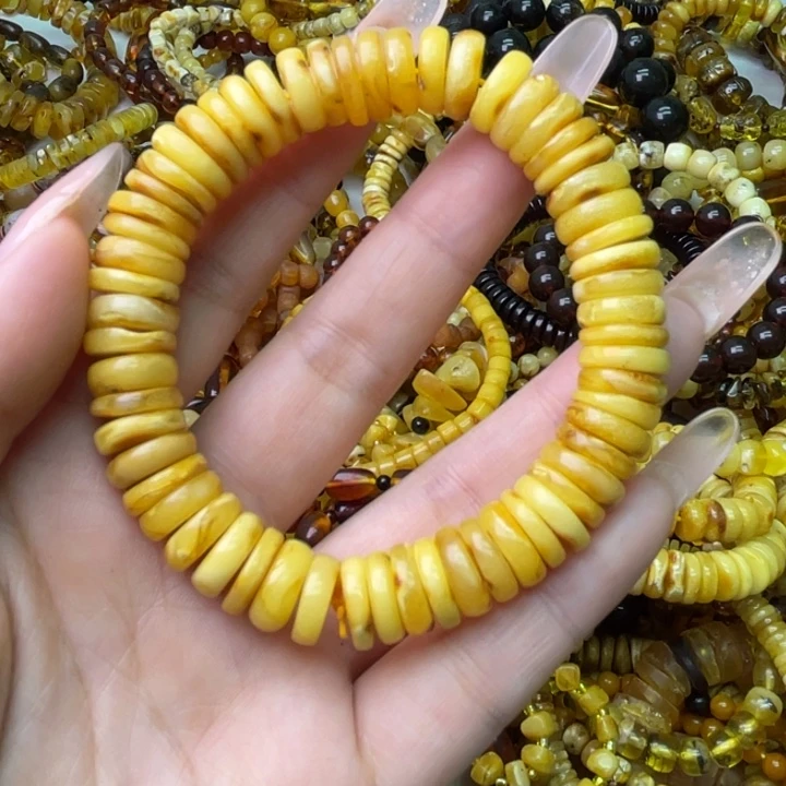 琥珀未镶嵌珠宝奇石