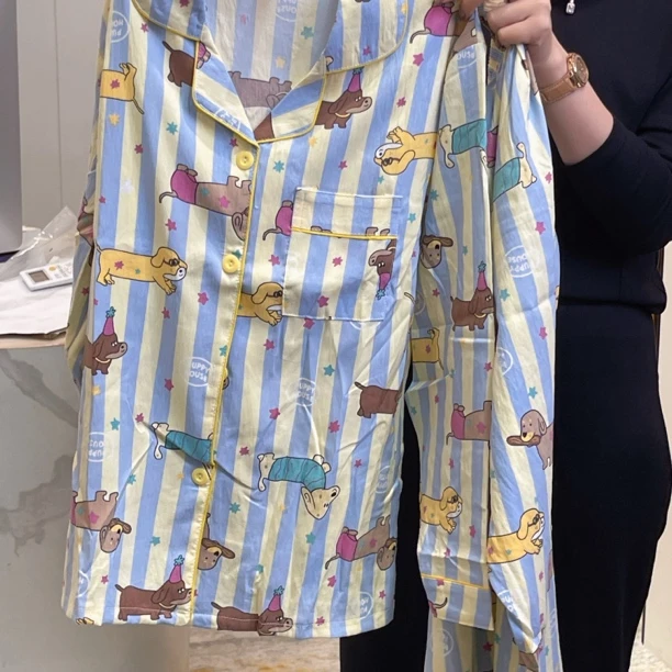 晶尚衣品～线下版本高定睡衣连衣裙上衣#GS9866